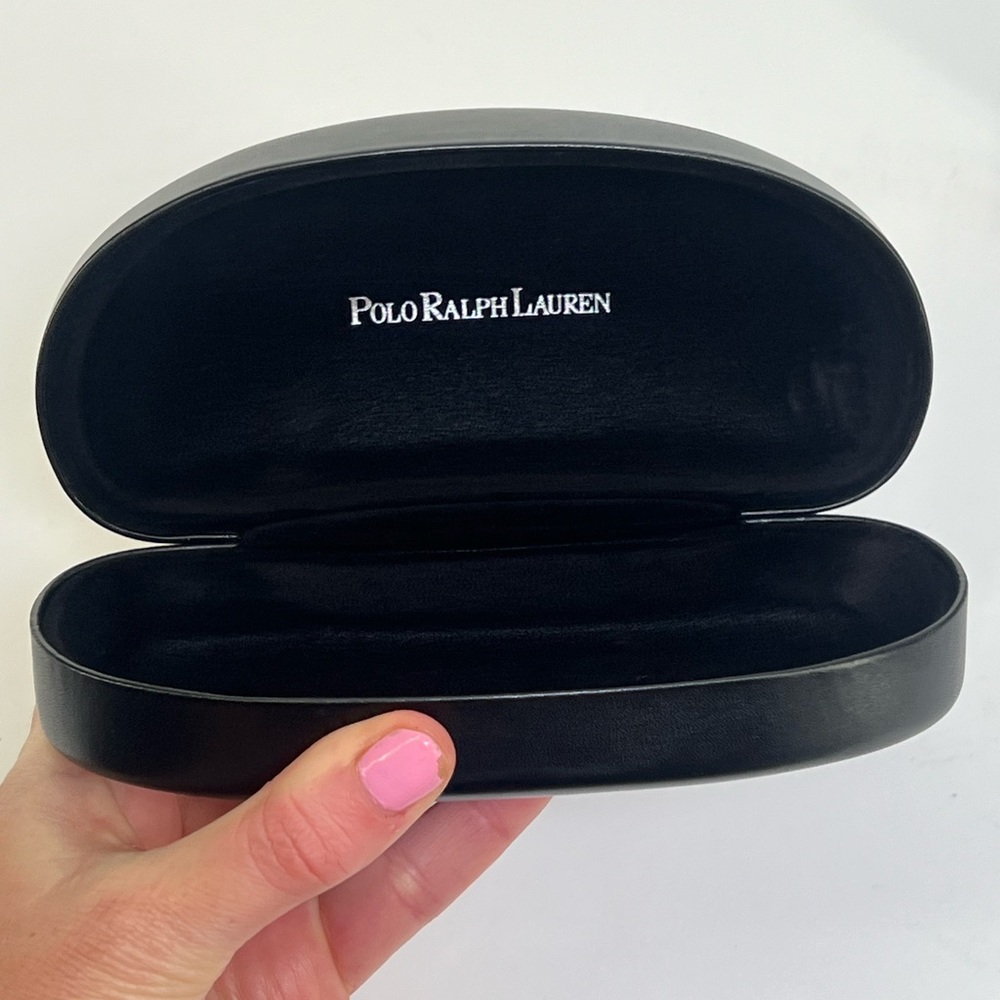 NWT Polo Ralph Lauren Navy Box Unisex Sunglasses or
Eyeglasses Black Hard Case - Picture 6 of 8